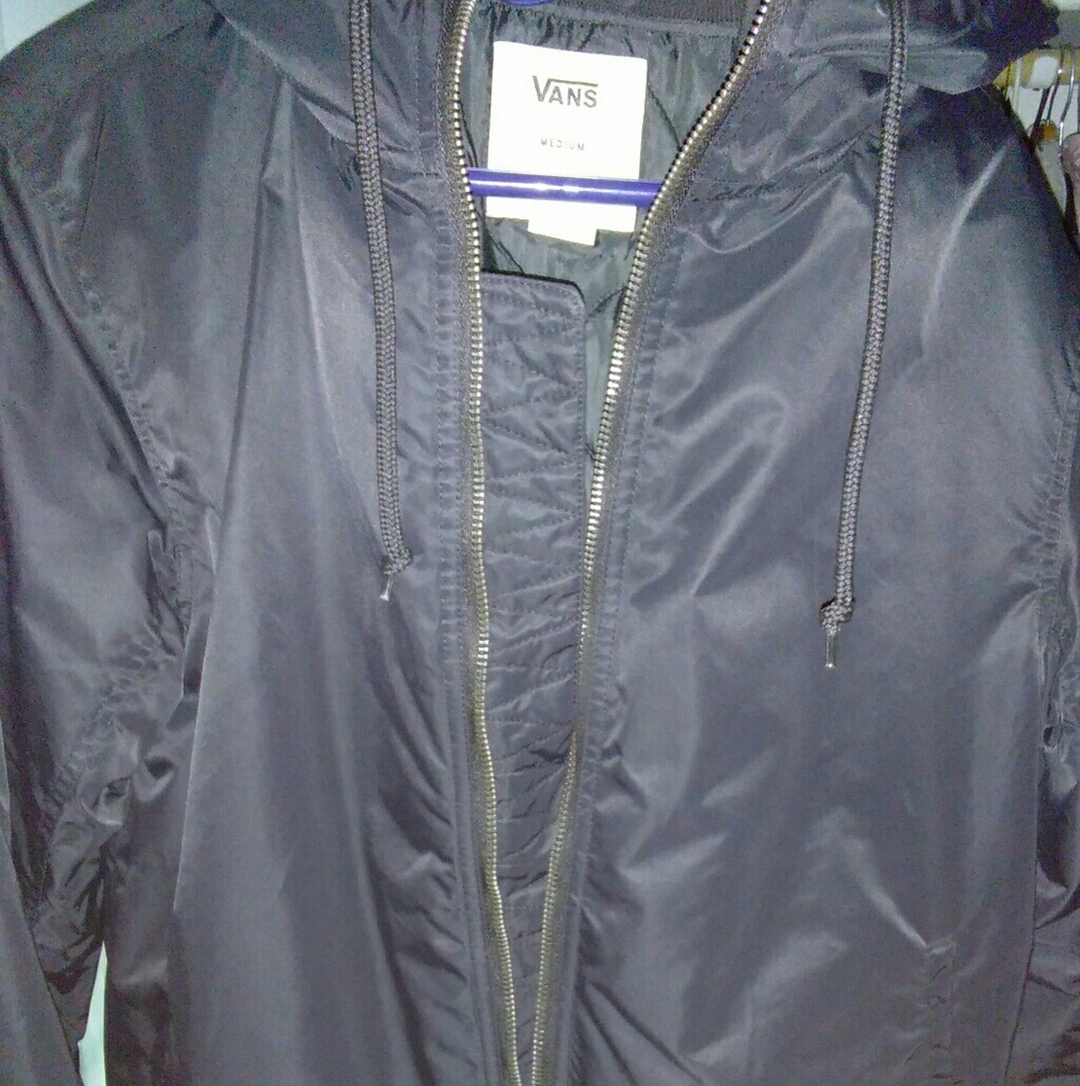 Black Vans Coat/Jacket